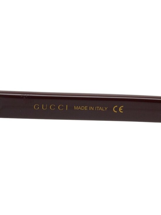 Gucci GG Logo Gradient Asian Fit UV Cut Sunglasses Brown Acetate 1- Eyewear main image 4